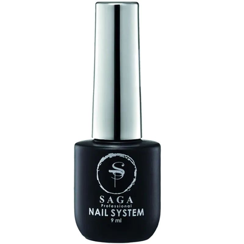 SAGA Professional Velvet Top – No-wipe matte top coat with velvet finish for gel nails, 9ml bottle