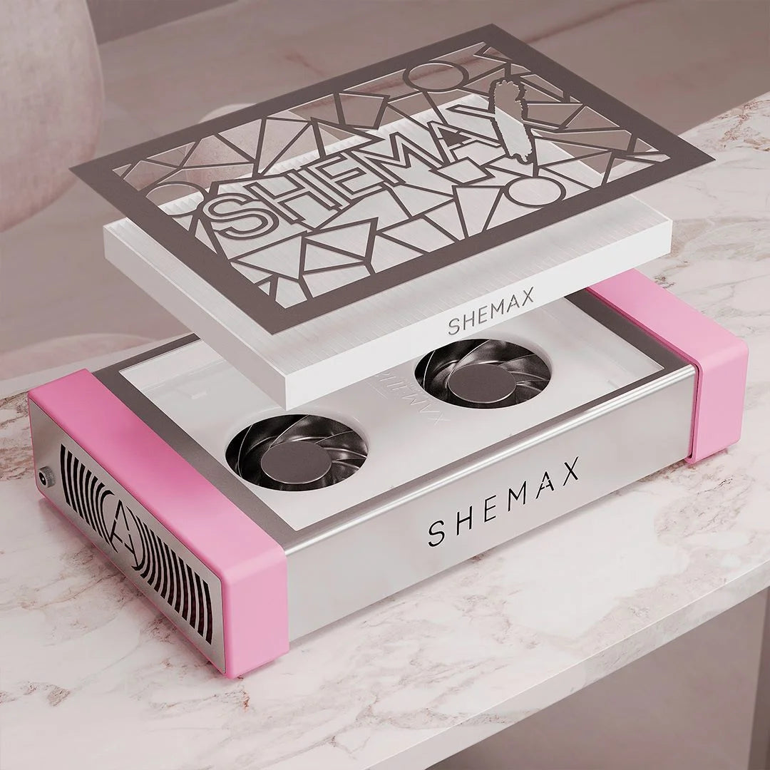 SheMax Style PRO PASTEL PINK – Professional Dust Collector
