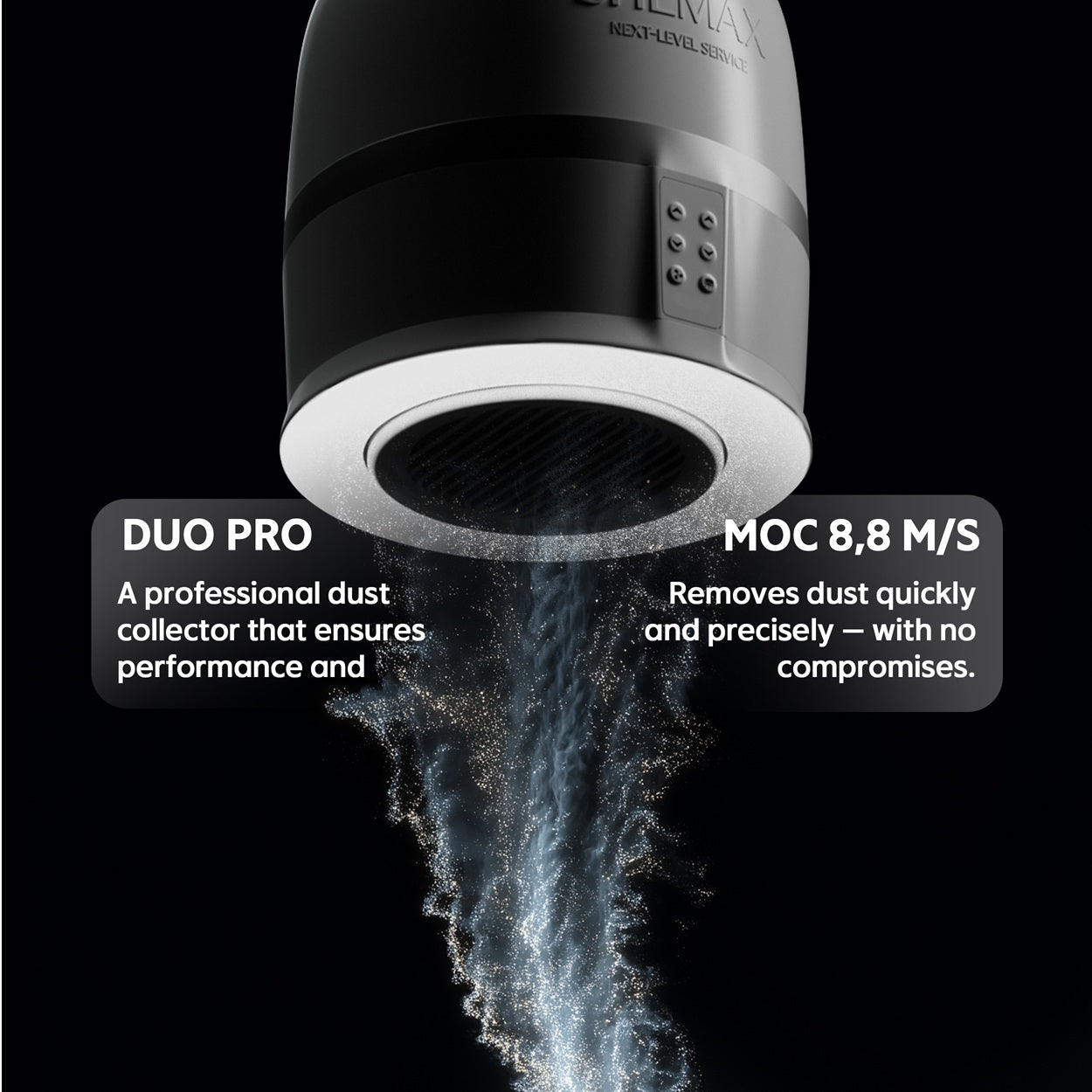 SHEMAX DUO PRO – Nail Dust Collector & LED Lamp