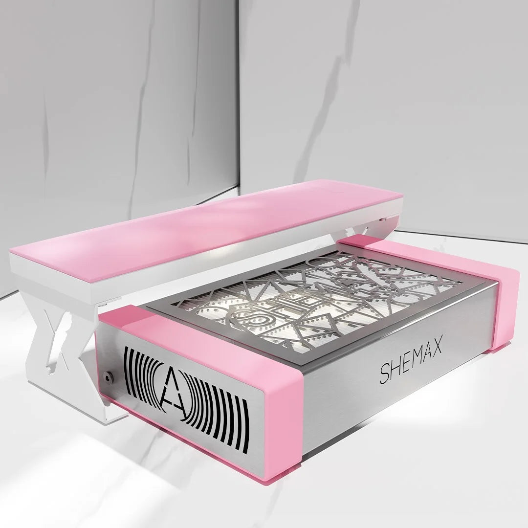 SheMax Style PRO PASTEL PINK – Professional Dust Collector