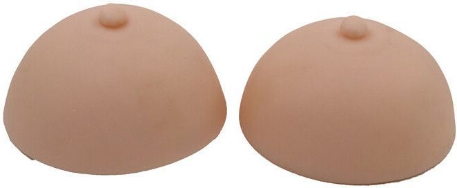 Tinel Latex Practice Breast, DUO – Realistic Areola PMU Training Set, 2pcs