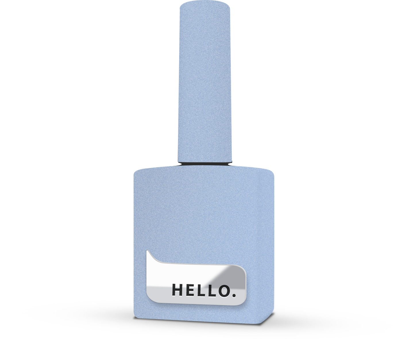 Base teintée HELLO, BORJOMI – Base scintillante bleu doux, 15 ml
