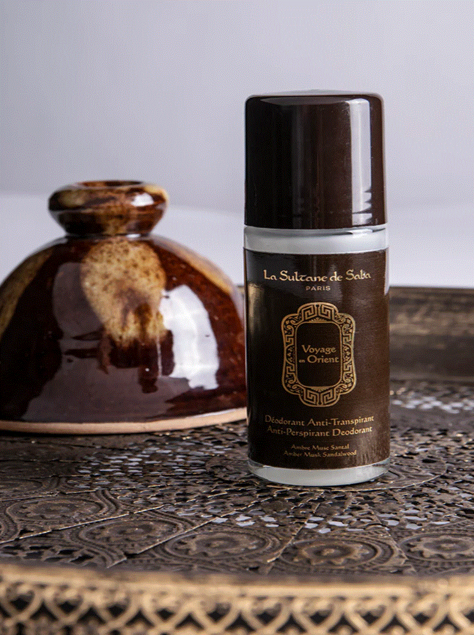 Déodorant anti-transpirant Ambre Musc Bois de santal - Roll-on