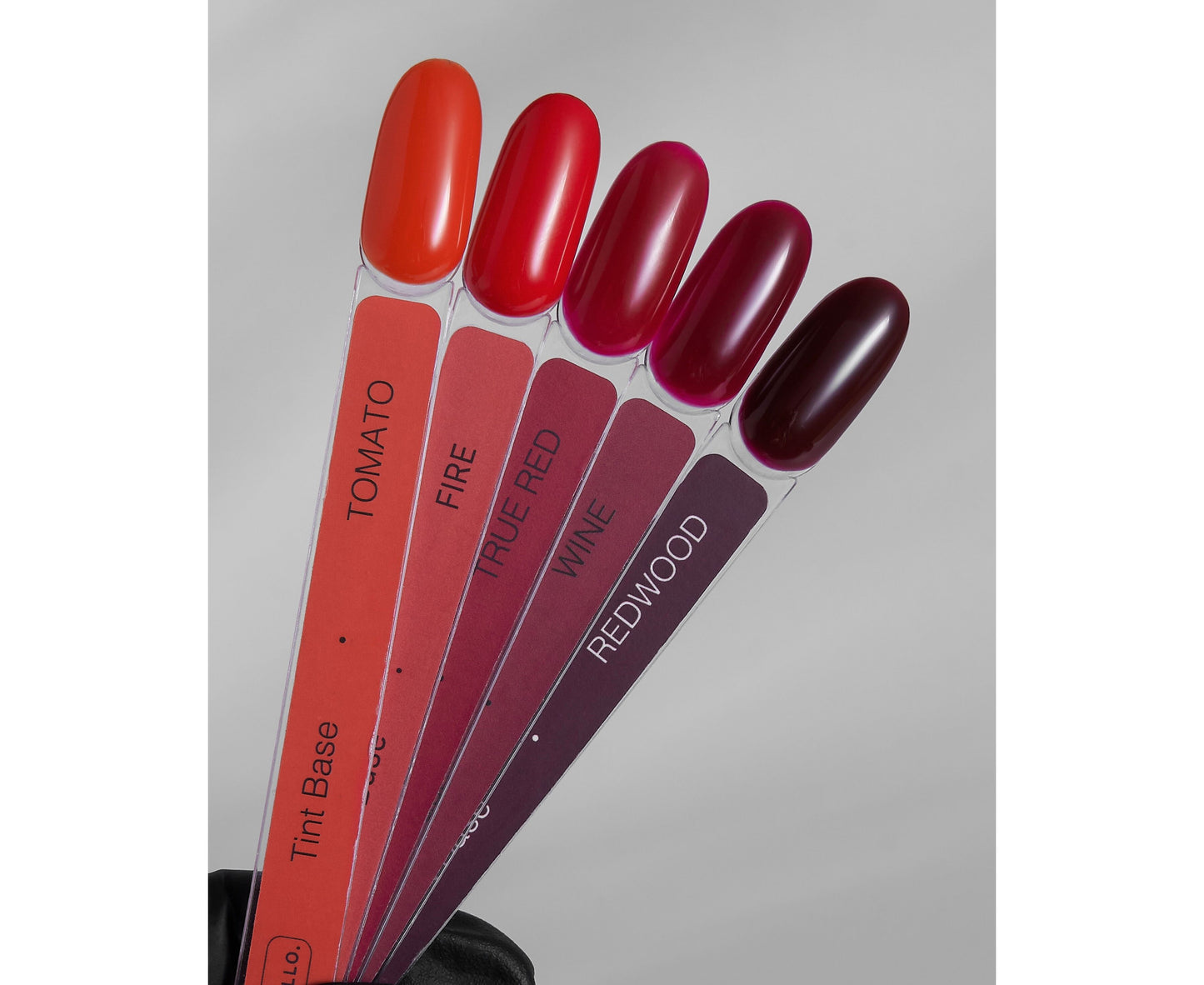 Base teintée HELLO, FIRE – Base rouge vif, 15 ml