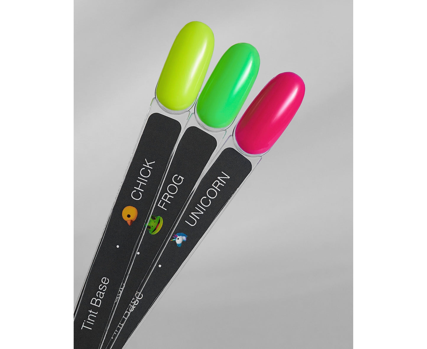 HEY.LOVE Tint Base, FROG – Neon Green Tinted Base Gel, 15ml