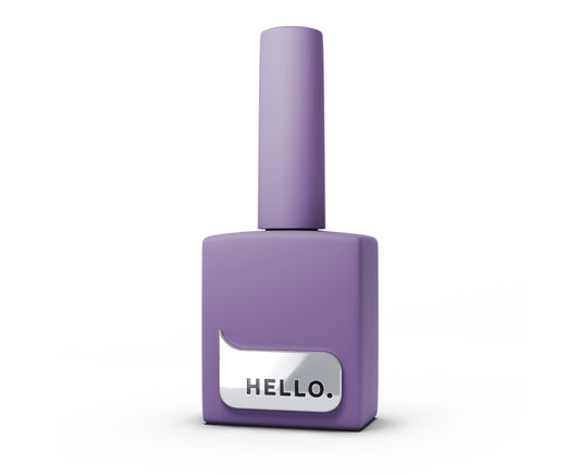 Base teintée HELLO, PLUM – Gel de base teinté violet chaud, 15 ml