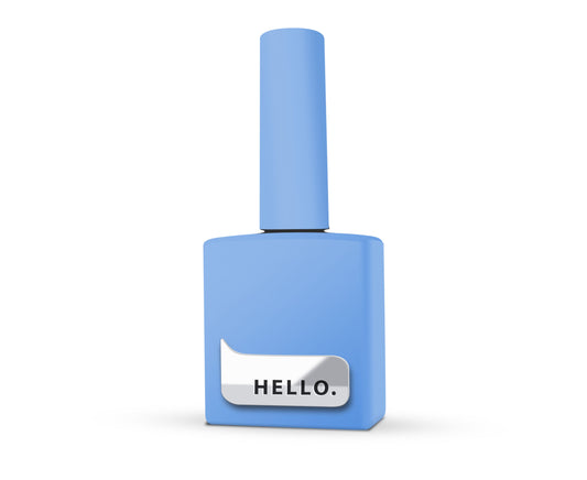 Base teintée HELLO, RAIN – Gel de base teinté bleu foncé, 15 ml