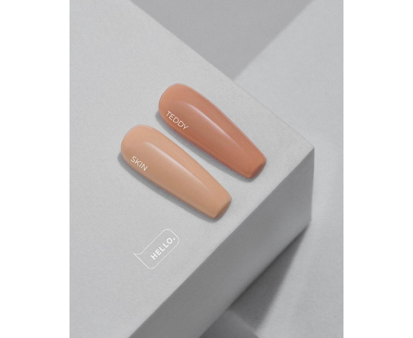 HELLO Tint Base, TEDDY – Warm Beige Elastic Base, 15ml