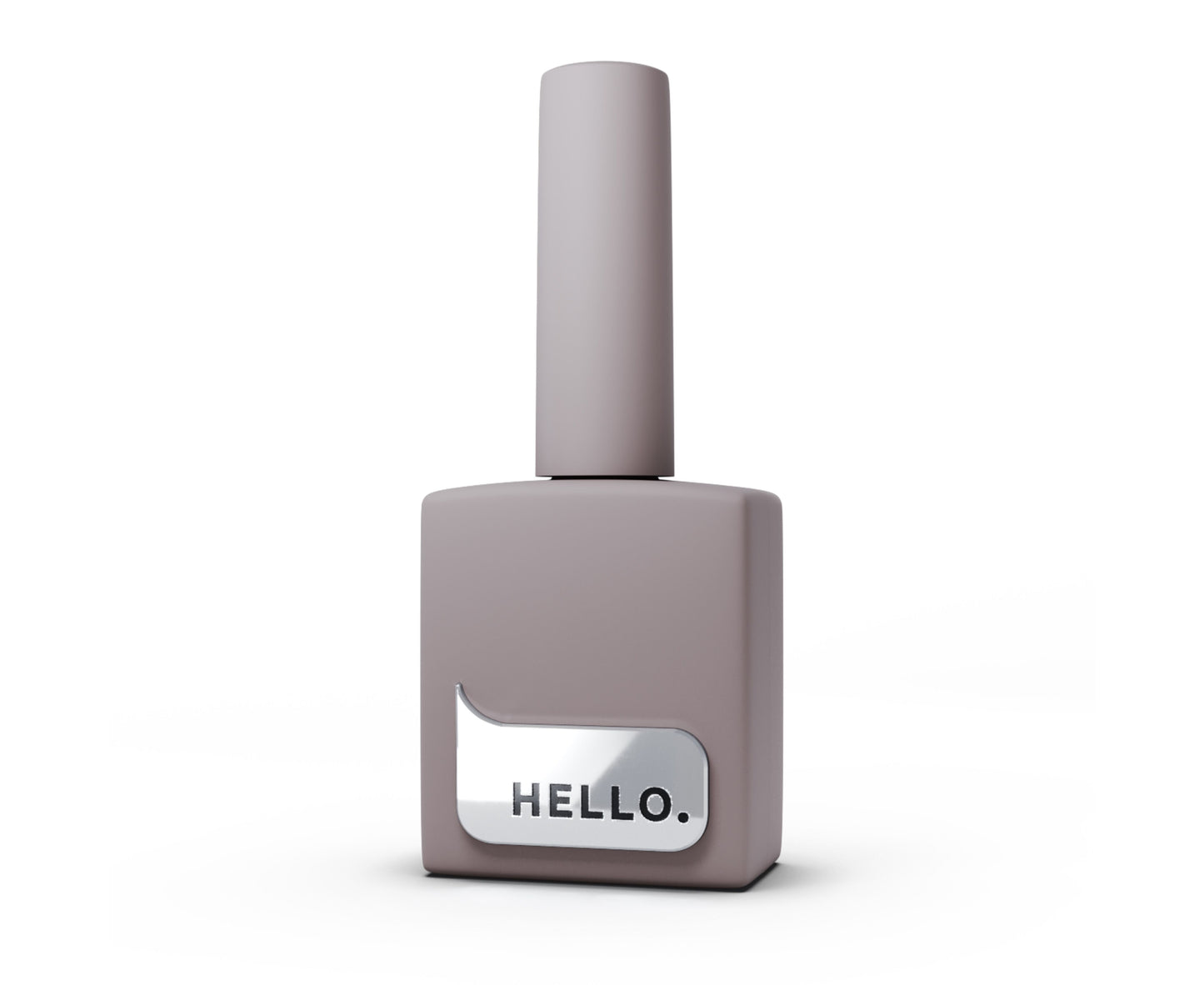 Base de teint HELLO, TAUPE – Base gel gris-rose poudré, 15 ml