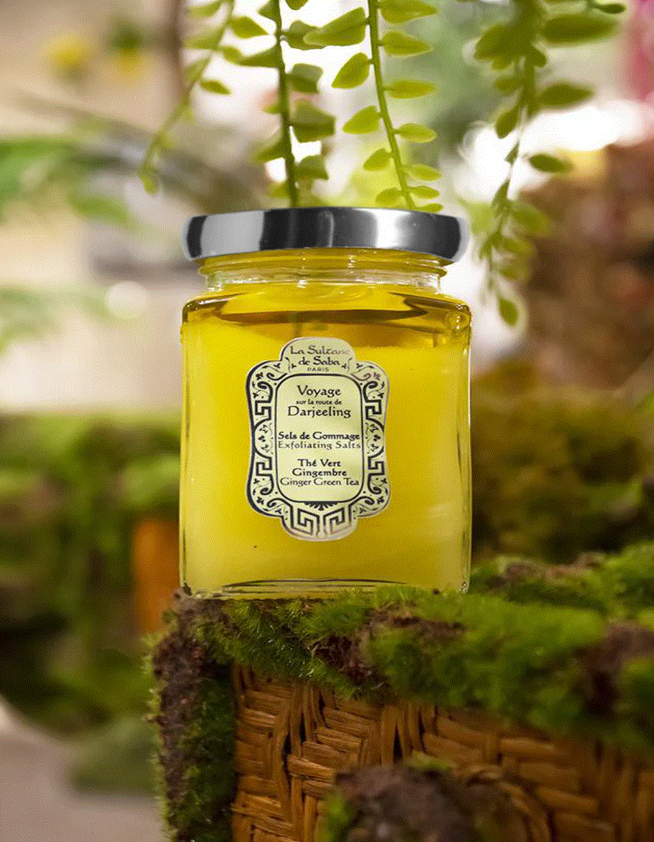 Sels exfoliants au gingembre et au thé vert - 300 g