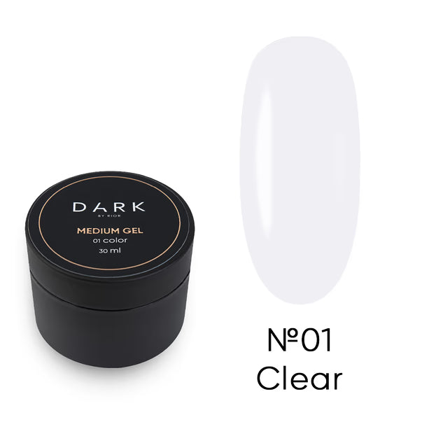 DARK Medium Gel №01 (Clear), 30 ml