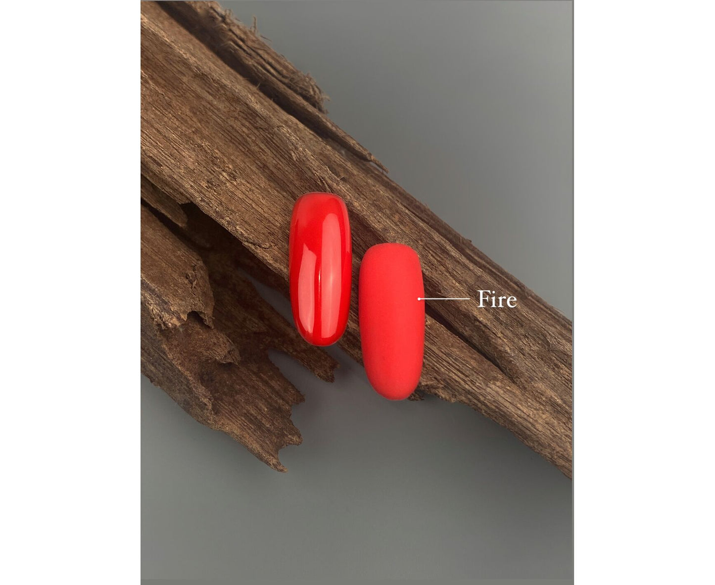 Base teintée HELLO, FIRE – Base rouge vif, 15 ml