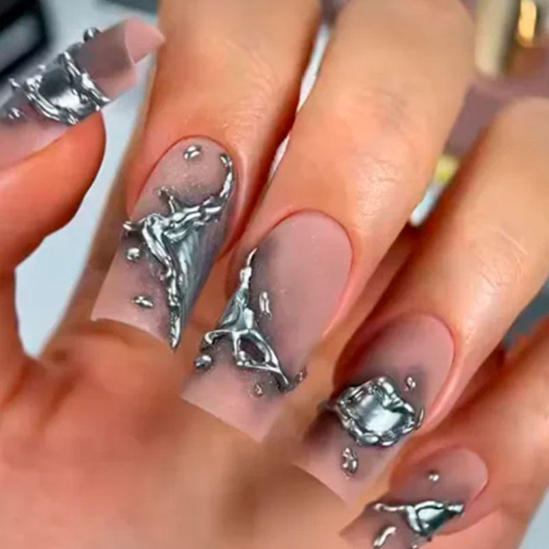 HEY.LOVE Paint Gel METALLIC – Metallic Nail Art Gel Paint, 5g