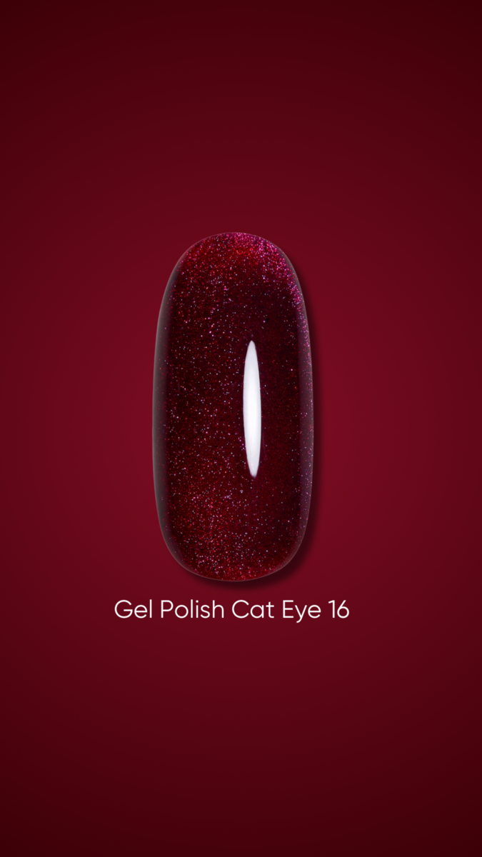 DARK Cat Eye Gel Polish 16, 6 ml