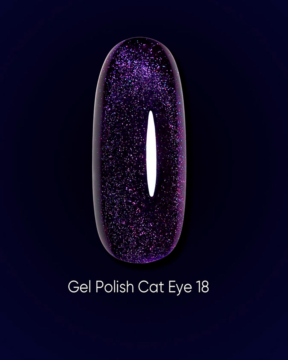 DARK Cat Eye Gel Polish 18, 6 ml