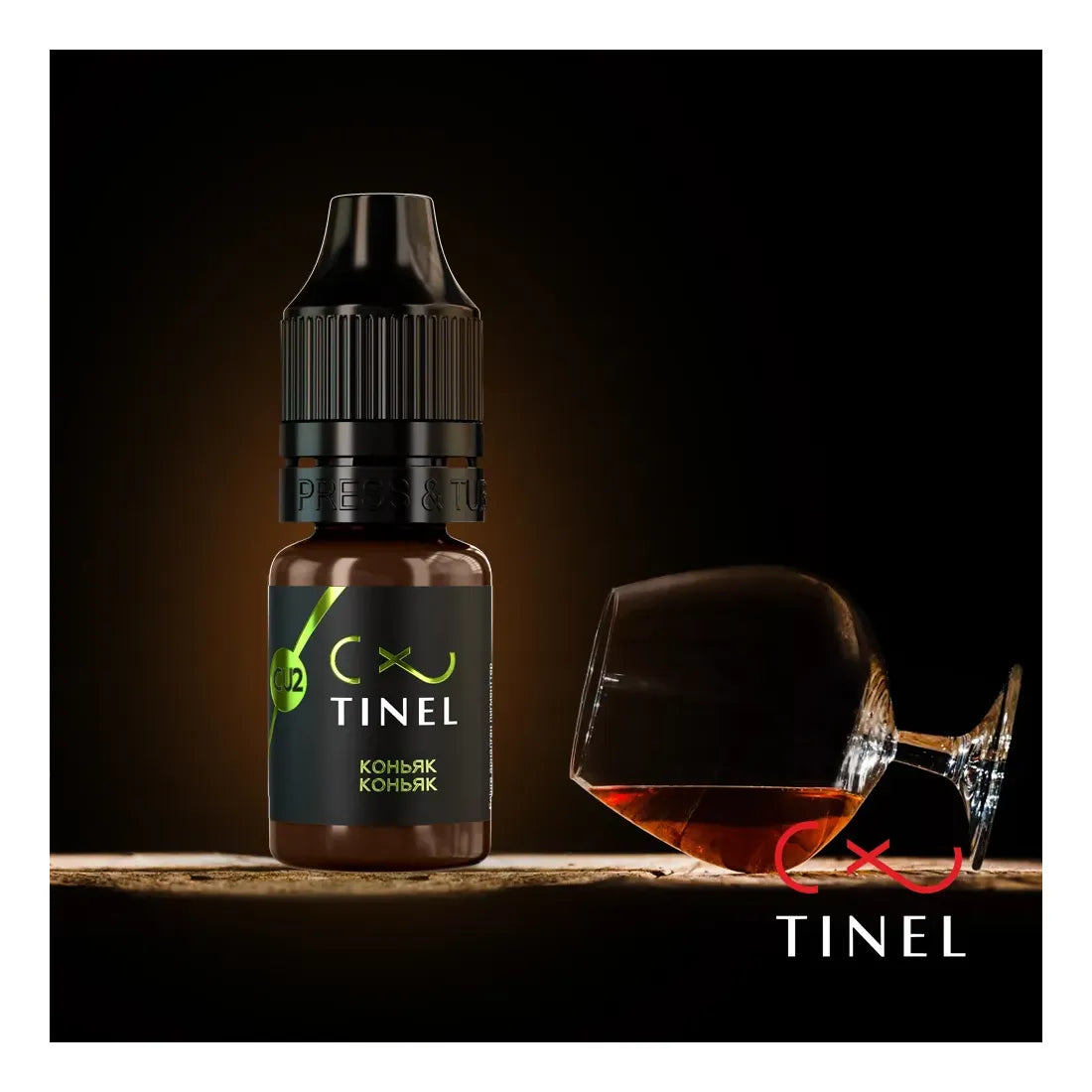 Pigment pour maquillage permanent des sourcils Tinel M-Touch №2 Hot espresso, 10 ml
