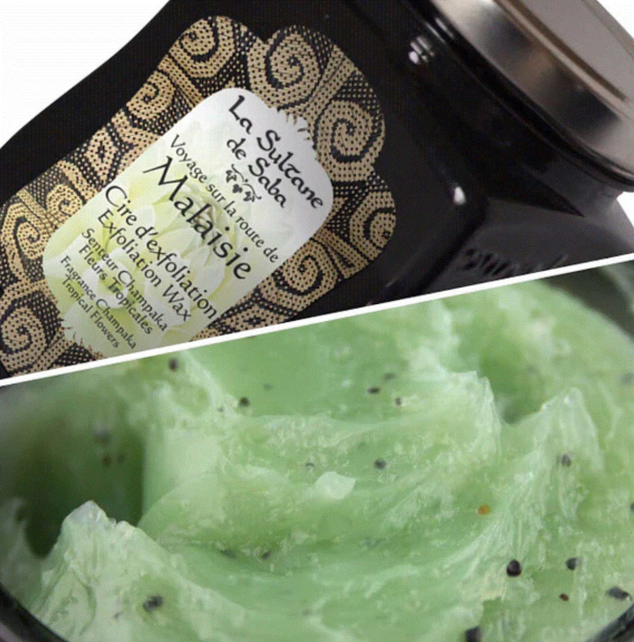 Gommage corporel exfoliant au parfum de jasmin et de fleurs tropicales - 300 ml