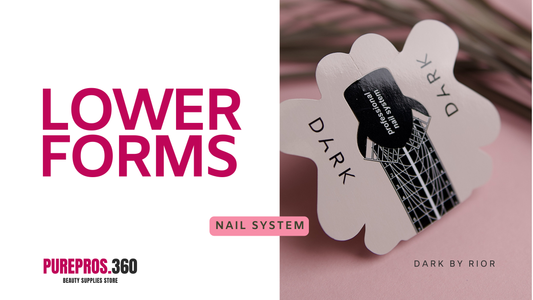DARK by Rior Extended Lower Nail Forms in Montreal