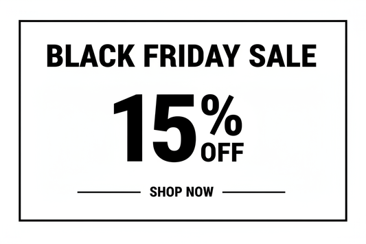 🖤 Black Friday Sale - Save 15% on Everything* 🖤
