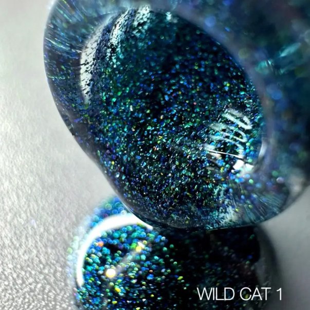 Saga Professional WILD CAT No.01 Magnetic Cat Eye Gel Polish, 9ml