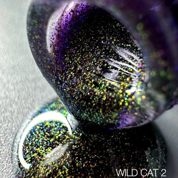 Saga Professional WILD CAT No.02 Magnetic Cat Eye Gel Polish, 9ml