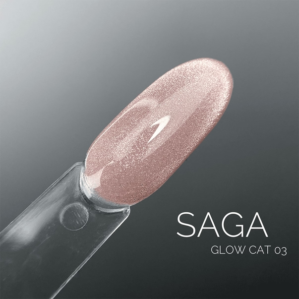 Saga Professional GLOW CAT No. 03 Magnetic Cat Eye Gel Polish,9 ml