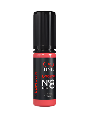 Pigment for permanent lip makeup Tinel L-Touch №8 Creamy jam, 15ml