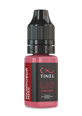 L10 "Raspberry mousse" Tinel 10ml Pigment for permanent makeup