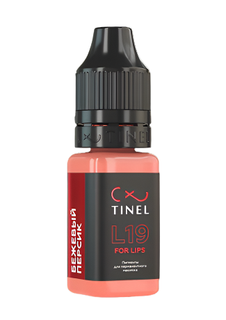 Pigment for permanent lip makeup Tinel L19 Beige peach,10ml