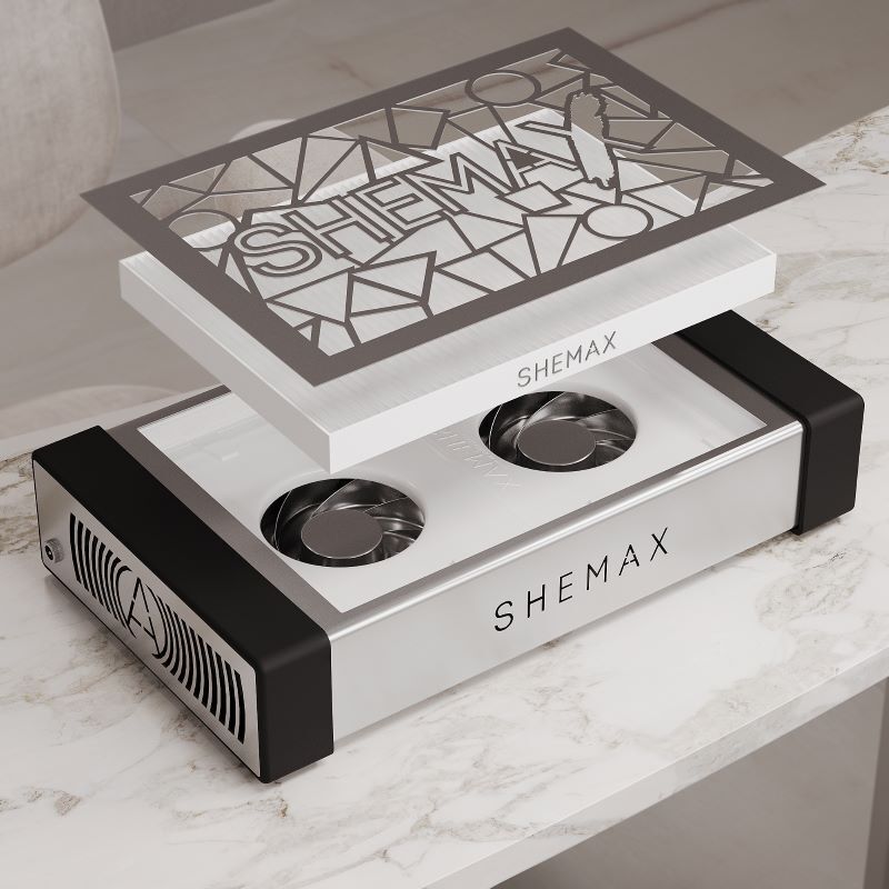 SheMax Style PRO BLACK – Professional Dust Collector