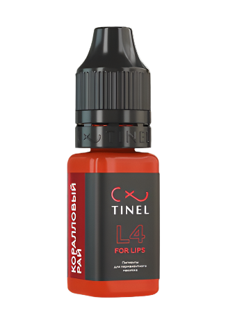 Pigment for permanent lip makeup Tinel L4 Coral Paradise,10ml