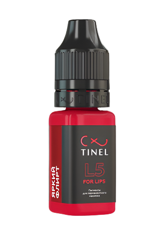 Pigment for permanent lip makeup Tinel L5 Bright flirting,10ml