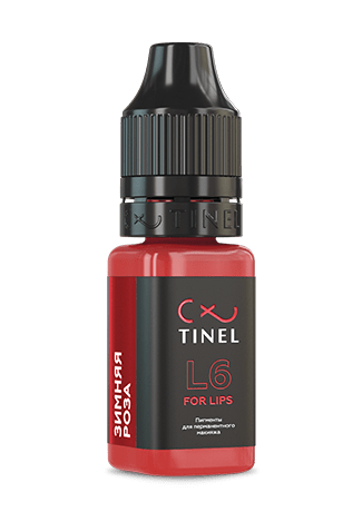 Pigment for permanent makeup Tinel L6 "Winter Rose" 10ml