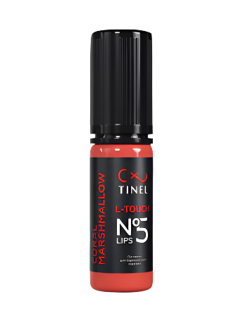 Pigment for permanent lip makeup Tinel L-Touch №5 Coral marshmallow, 15ml
