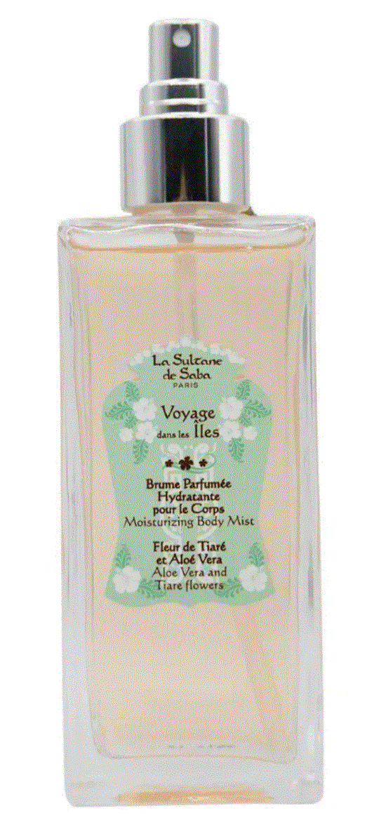 Moisturizing Mist  Aloe Vera and Tiare Flower Fragrance