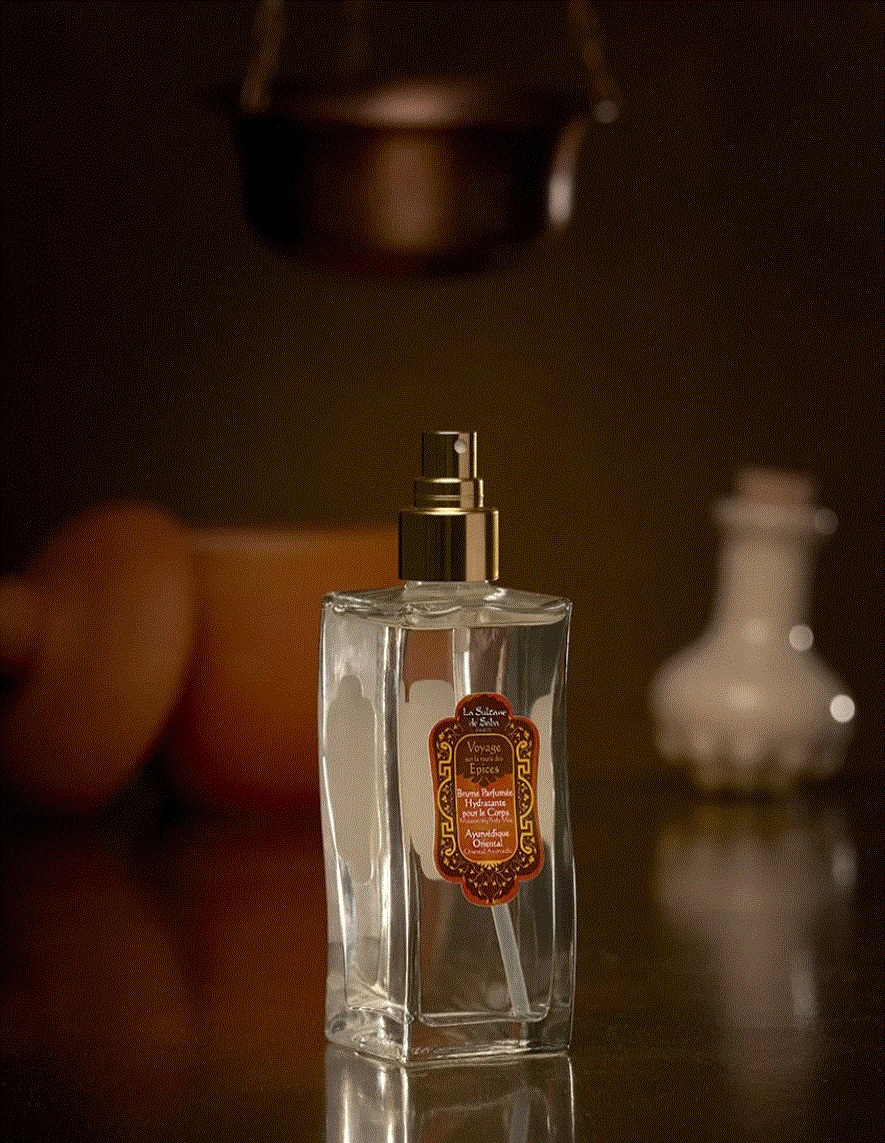 Moisturizing Mist Oriental Ayurvedic La Sultane de Saba Amber Vanilla Patchouli Fragrance,200ml