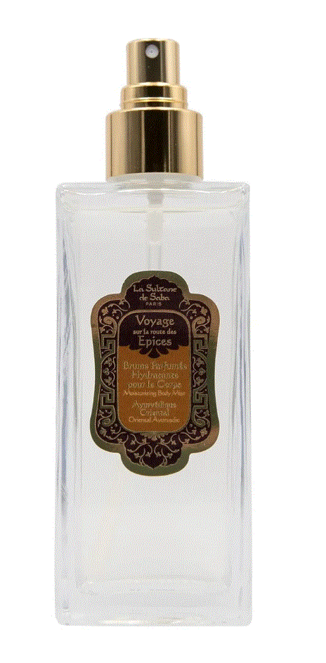 Moisturizing Mist Oriental Ayurvedic La Sultane de Saba Amber Vanilla Patchouli Fragrance,200ml