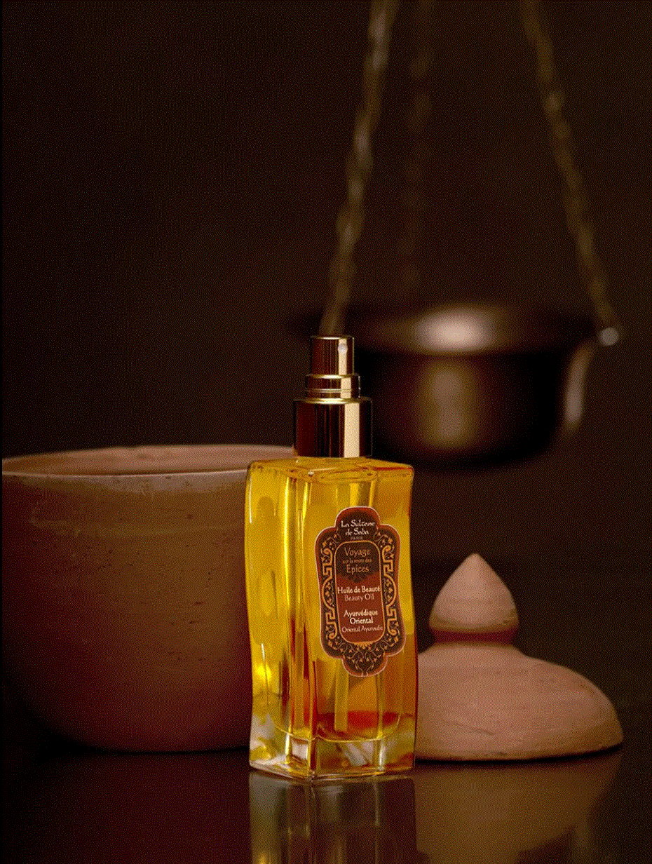 Beauty Oil Ayurvedic La Sultane de Saba Amber Vanilla Patchouli Fragrance-200ml