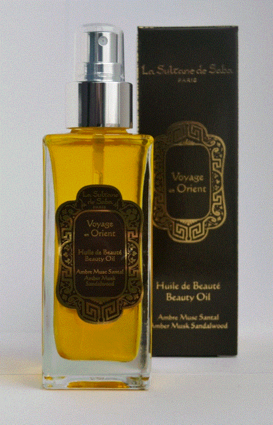 Beauty Oil La Sultane de Saba Amber Musk Sandalwood Fragrance-200ml