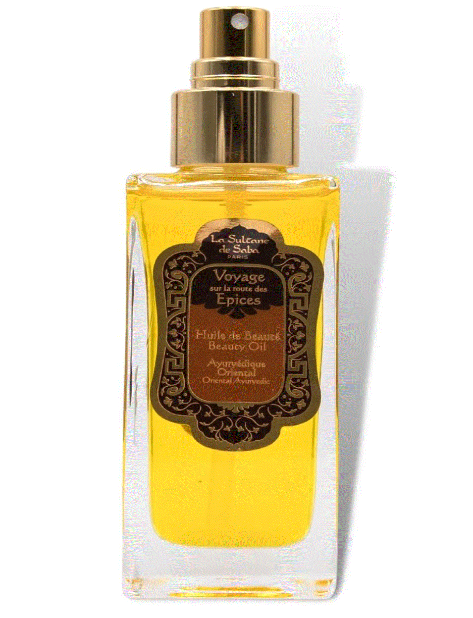 Beauty Oil Ayurvedic La Sultane de Saba Amber Vanilla Patchouli Fragrance-200ml