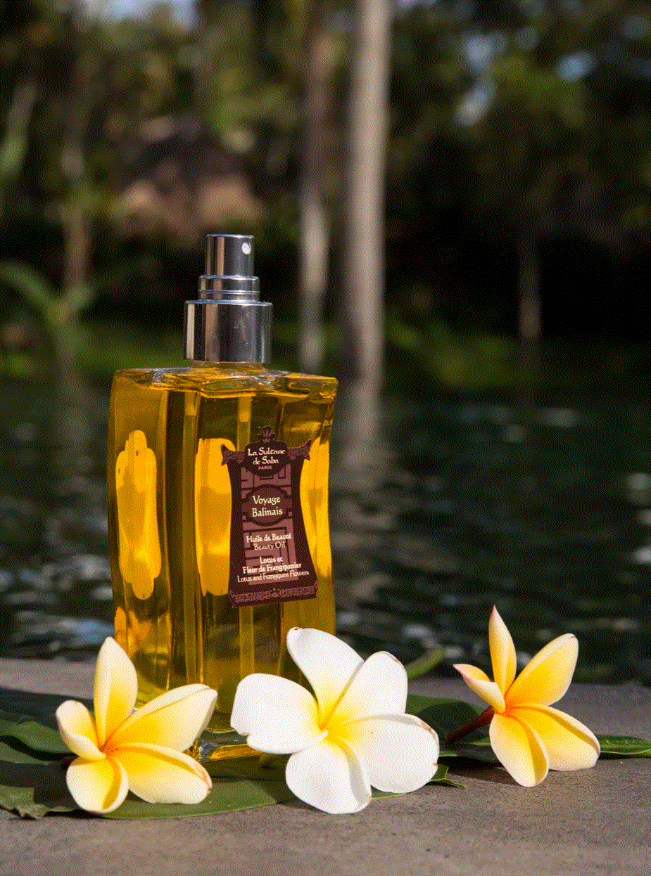 Beauty Oil La Sultane de Saba Lotus and Frangipani Flower Fragrance-200ml