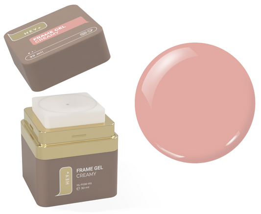 Gel sculptant HEYLOVE Frame Builder CREAMY – Beige neutre 30 ml