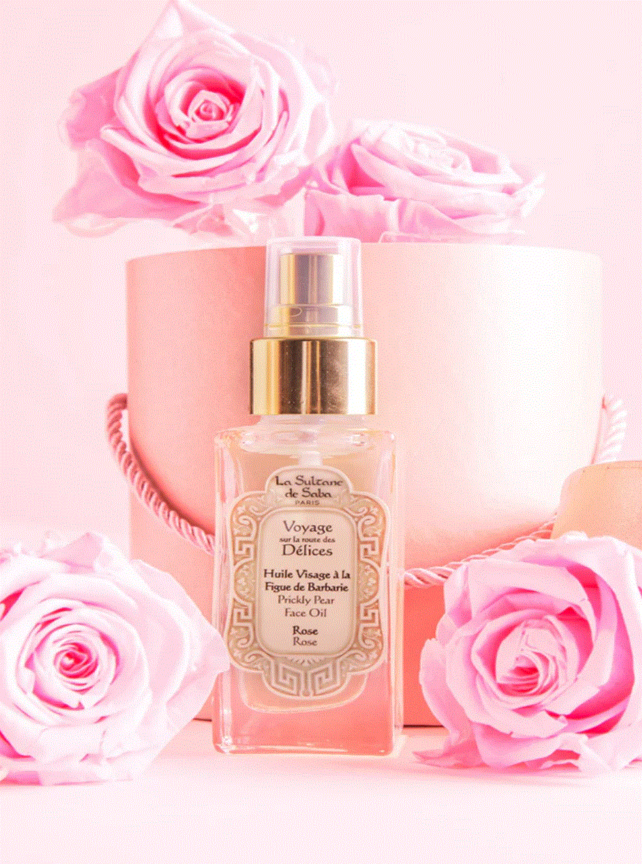 Prickly Pear Face Oil La Sultane de Saba Rose Fragrance