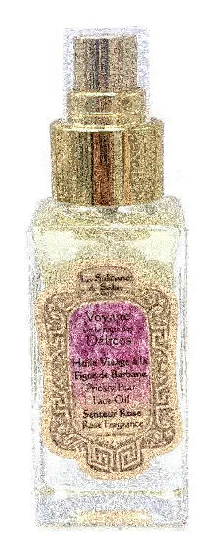 Prickly Pear Face Oil La Sultane de Saba Rose Fragrance