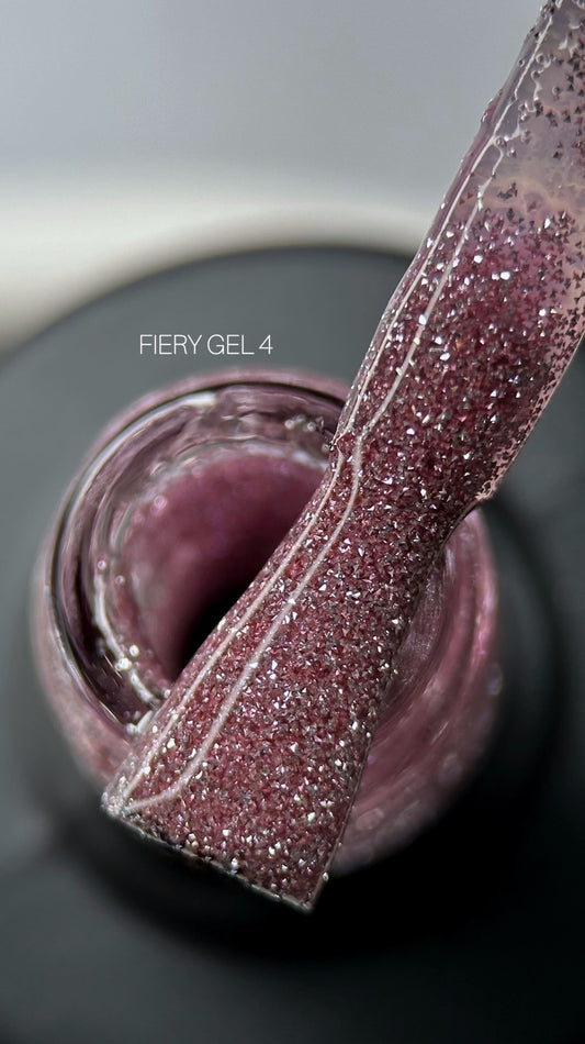 Saga Fiery Gel #04 Pink Chocolate