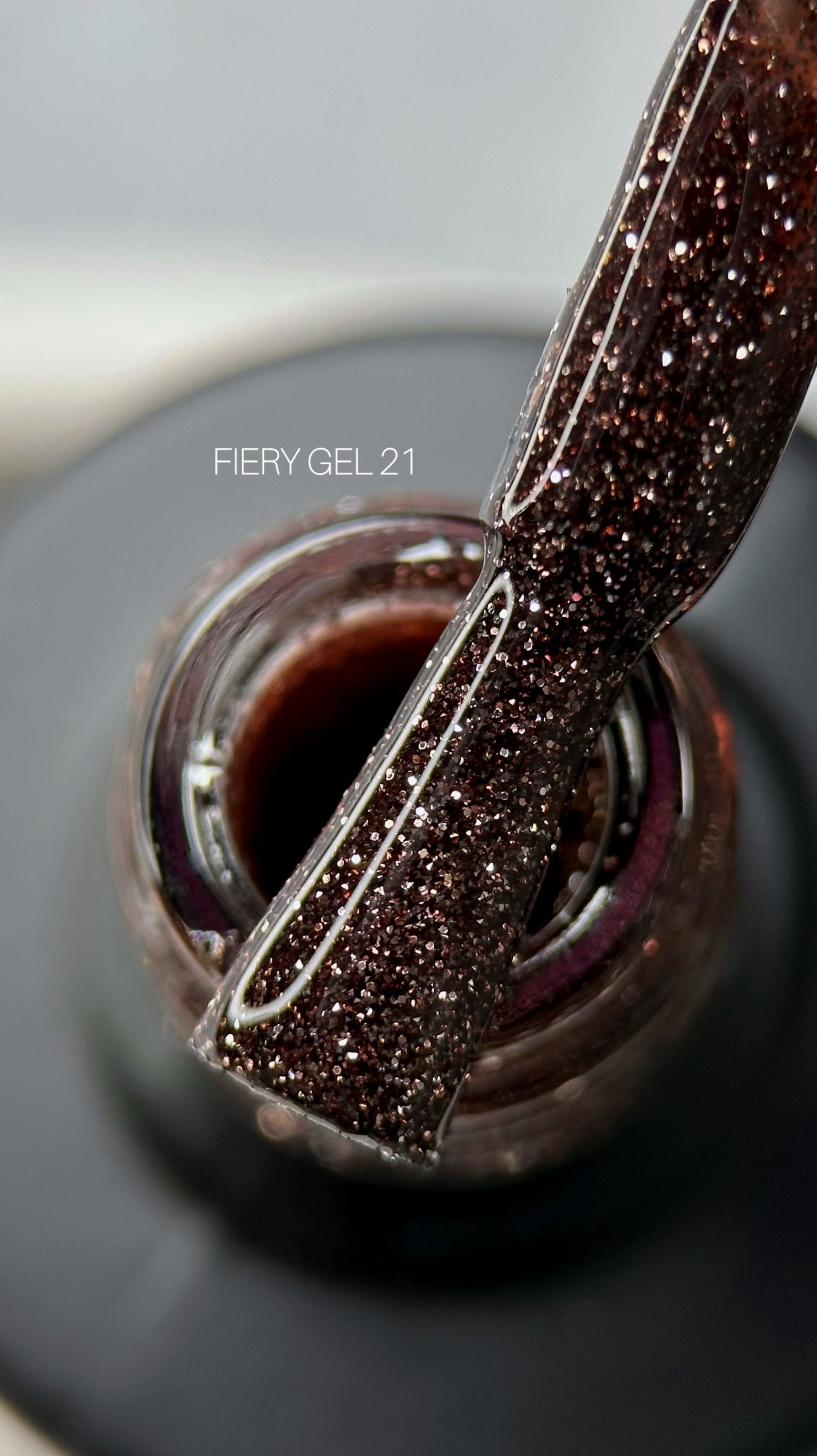 Saga Fiery Gel #21 Chocolate 