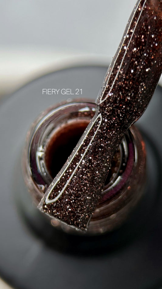Saga Fiery Gel #21 Chocolate 