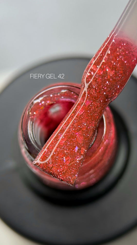 Saga Fiery Gel Polish #42 Berry Pink