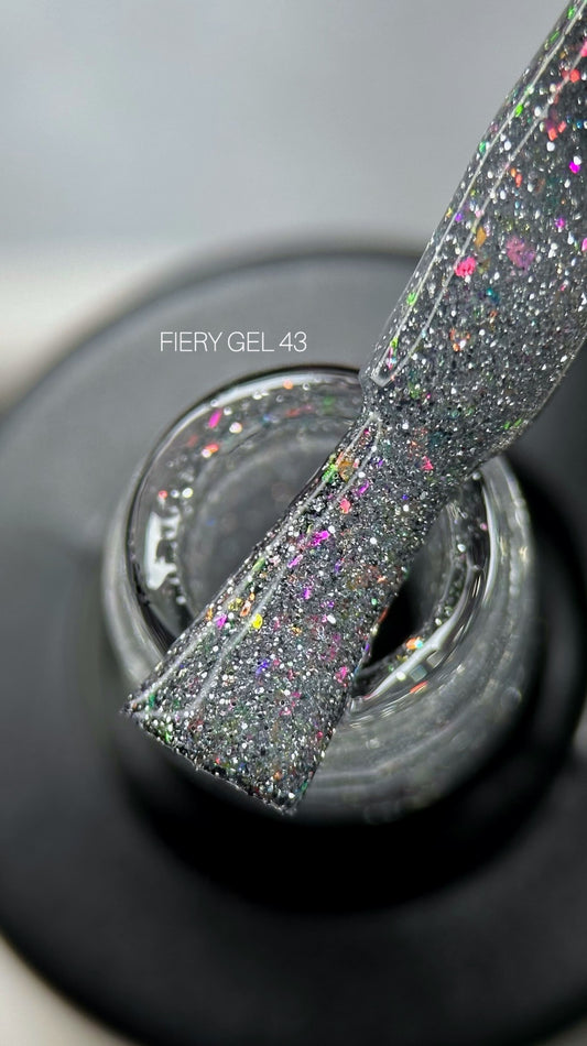 Saga Fiery Gel Polish #43 Gray