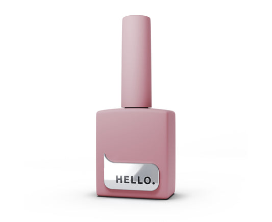 Base teintée HELLO, FLIRT – Base gel rose chaud, 15 ml